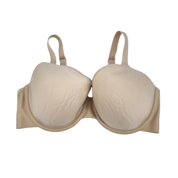 Wacoal At Ease Underwire Full Coverage T-Shirt Bra In Sand Size 38DD - Picture 1 of 3